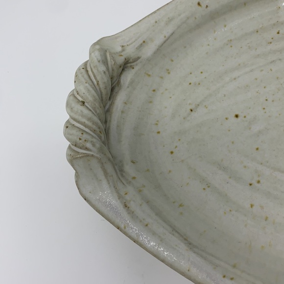 Artisan Pottery Serving Small Platter Plate - Picture 4 of 7